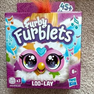 Hasbro Furby Furblets Loo-Lay - Purple, Pink, and White